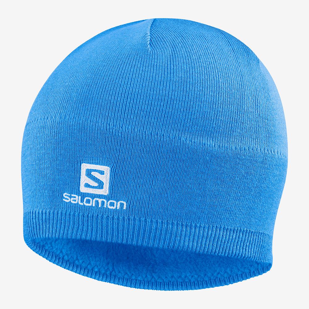 Salomon Singapore Mens Hats - RS WARM Blue | 32547-CPIL